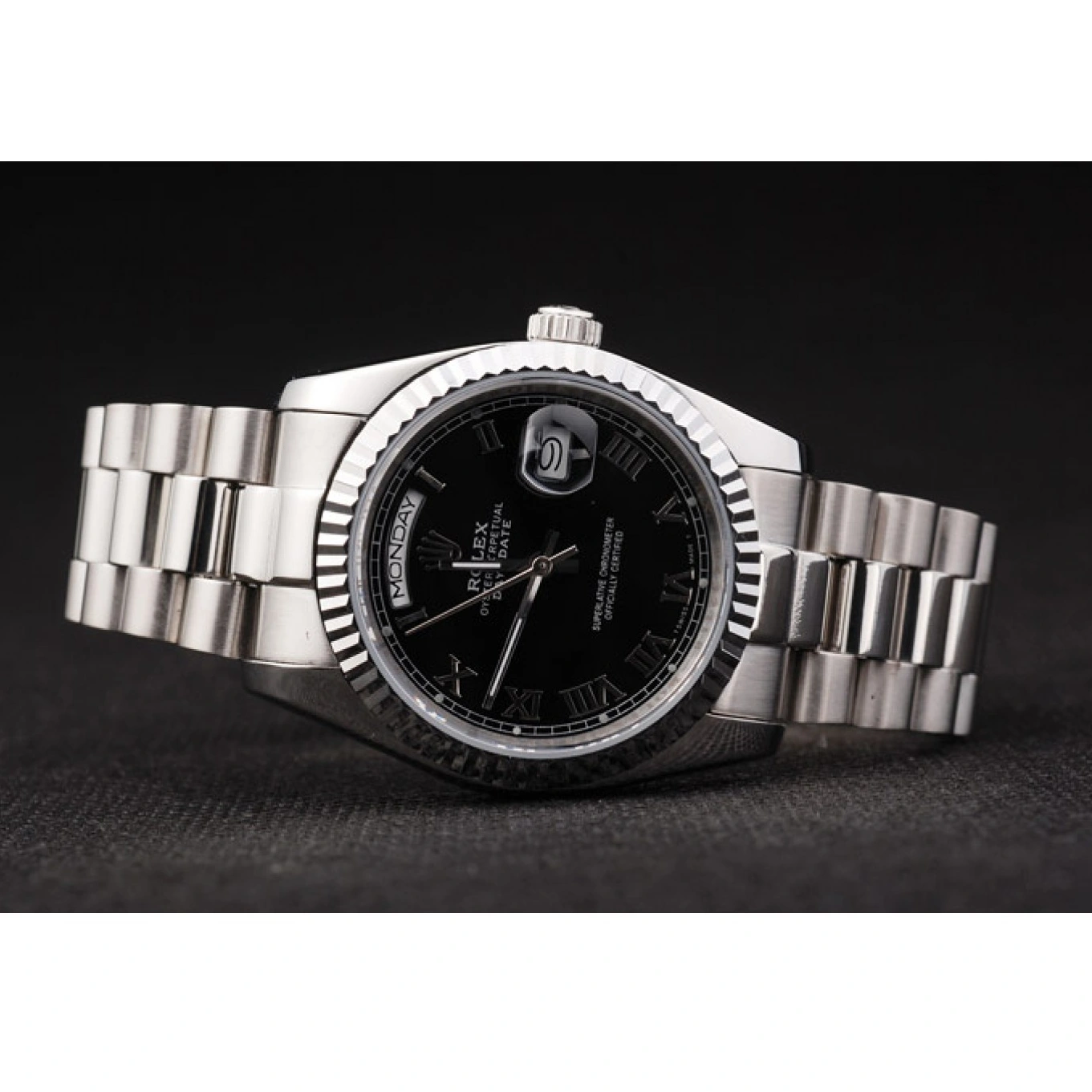 Aaa fake watches Day-Date Swiss Rolex Mechanism-srl83 1014